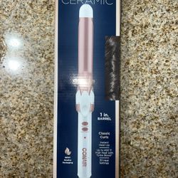 Conair Double Ceramic Curling Iron 1 Inch