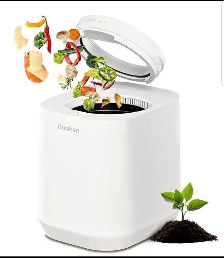 Electric Composter for Kitchen, 4L Smart Countertop Compost Bin, Odorless | Low Noise