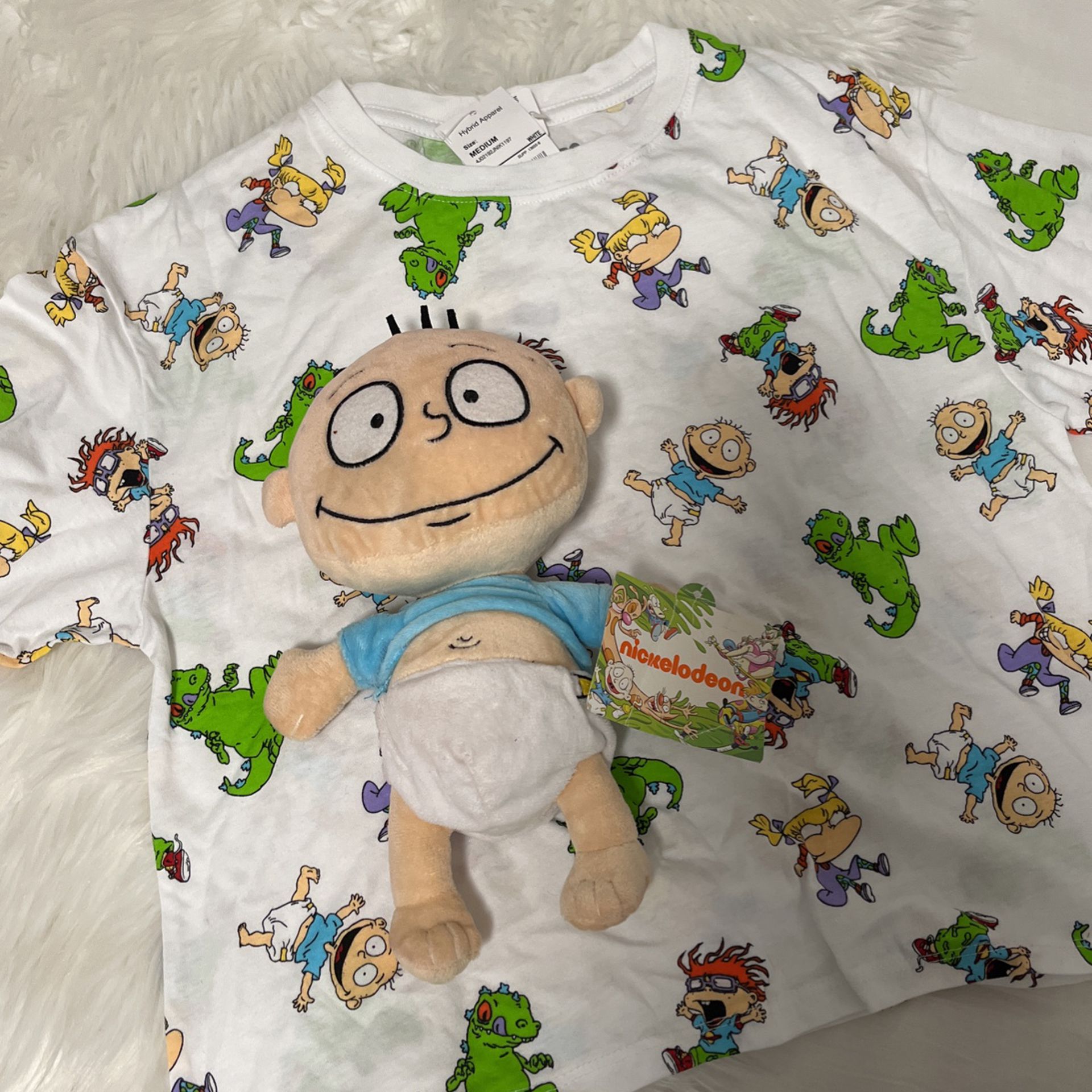 Rugrats T Shirt And Tommy Plush Doll 