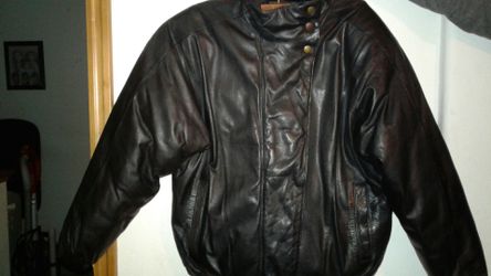 Eddie Bouer leather jacket