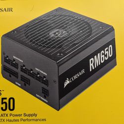 Corsair RM650 power supply 