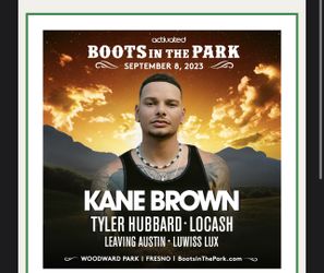 Ticket For Kane Brown Concert