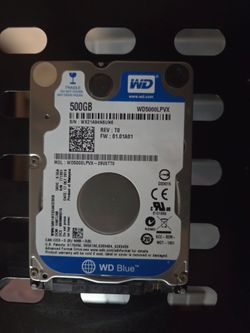 WD Blue 500GB Hard Drive 2.5