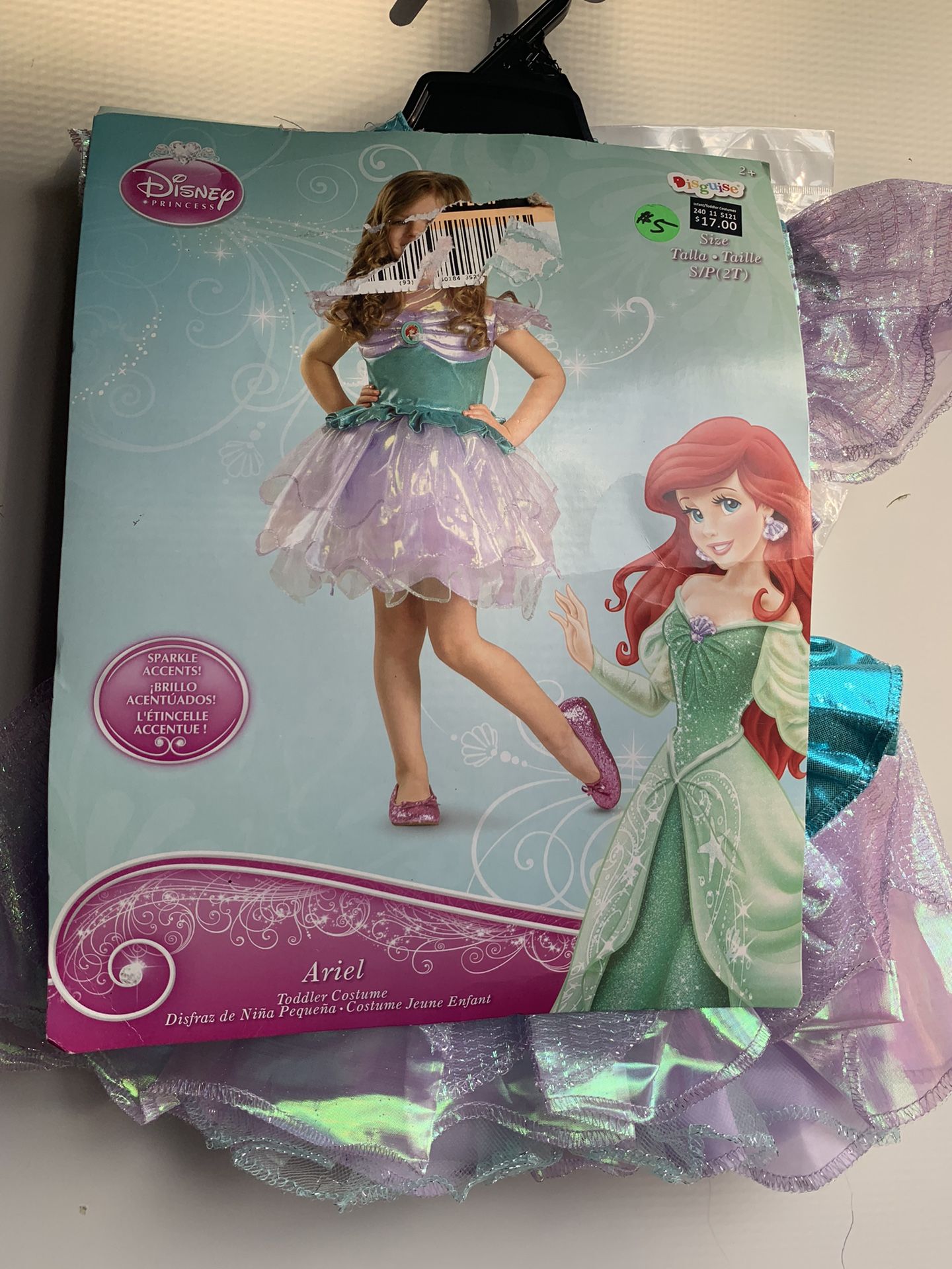 Little Mermaid Toddler Costume