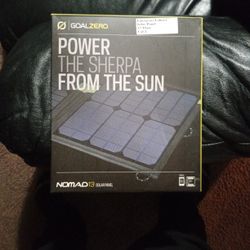 Goal Zero Nomad 13 Solar Panel