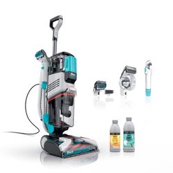 Shark CarpetXpert Upright Deep Carpet Cleaner Corded with StainStriker and Shampooer for Pets in Gray