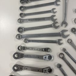 Different Sizes Wrenches