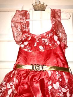 Custom made Disney Princess Elena of Avalor costum