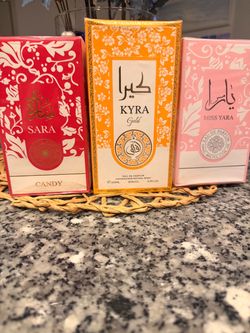 Set of 3 Arabic Eau de Parfum Fragrances