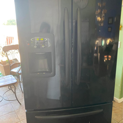 Black MAYTAG Fridge