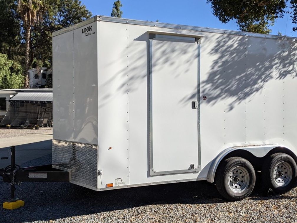 2021 Enclosed Trailer 7.5x14 Double Axel