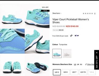 Women’s professional size 7 Pickleball shoes