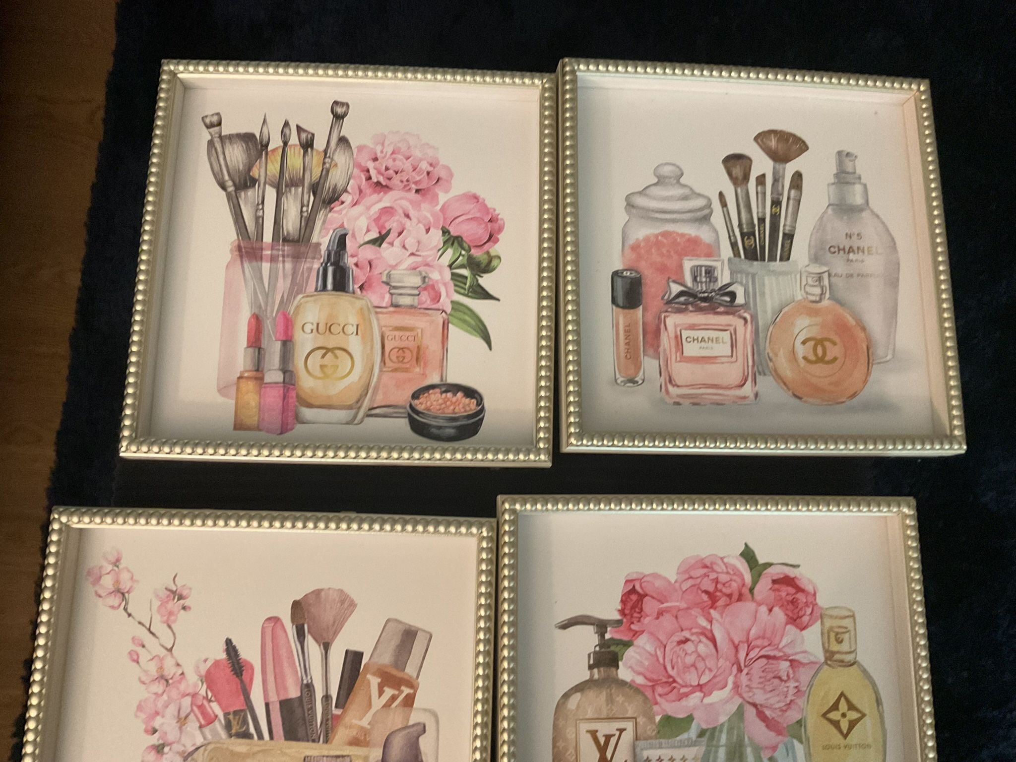 Chanel & Louis Vuitton Wall Art