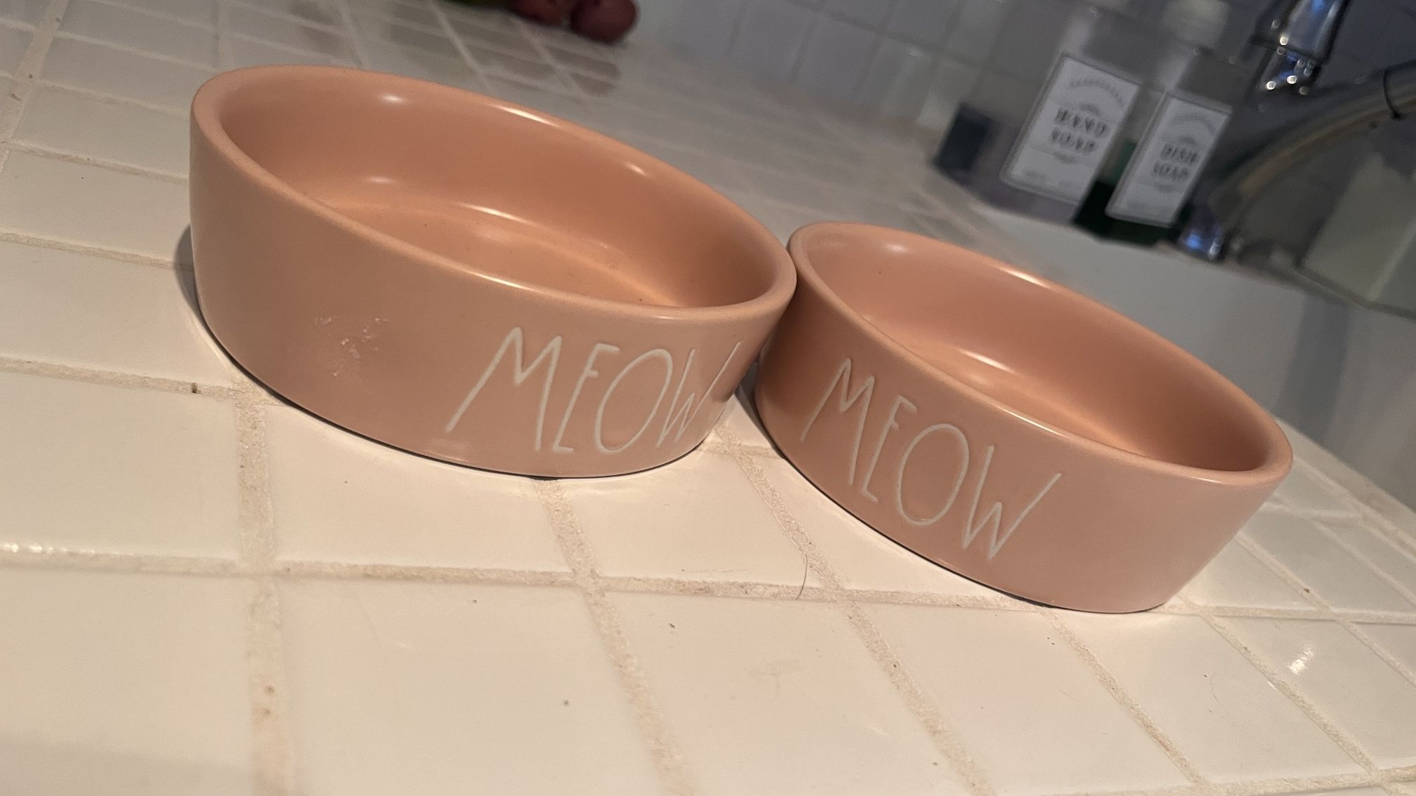 Cat Bowls - Set of 2
