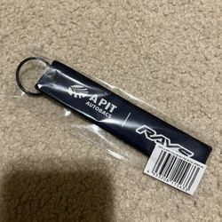 Rays autobacs keychain