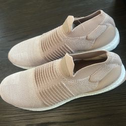 (WMNS) adidas UltraBoost Laceless 'Ash Pearl' Size 11.5