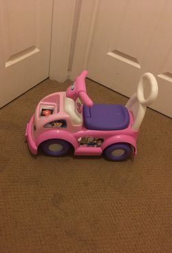 Pink riding