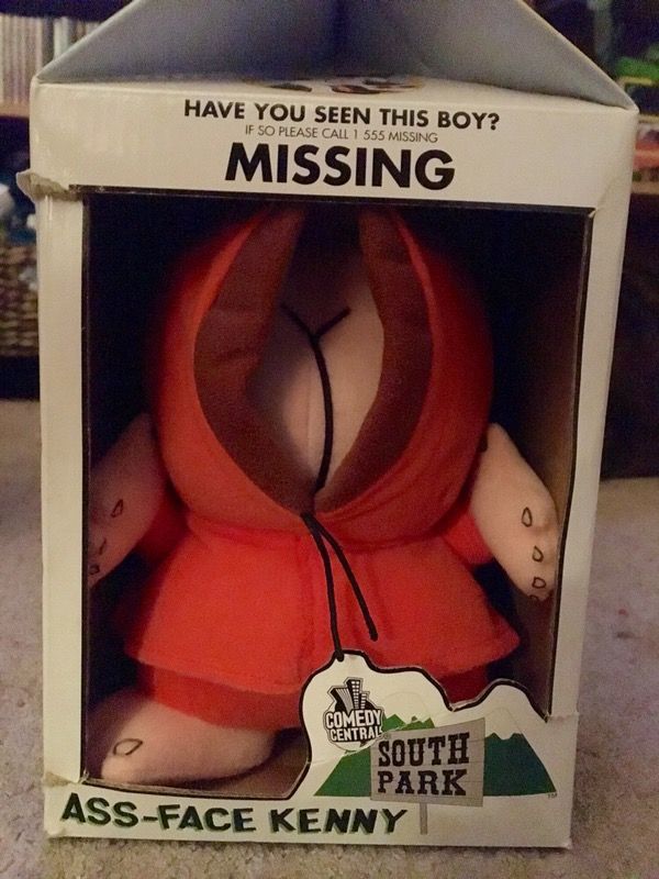 South Park RARE Butt Face Kenny Collectible