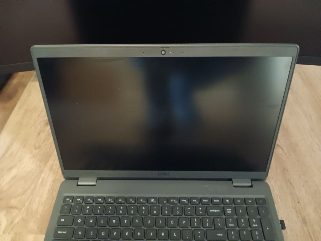 Laptop, Printer & 32 Inch Curved Monitor