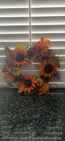 Harvest wreath-18”
