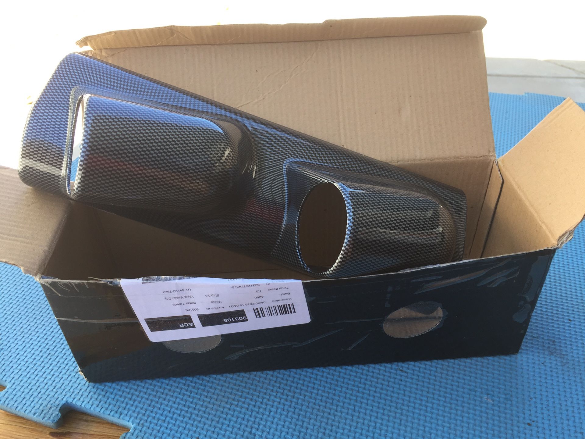 Carbon Fiber Dual Gauge Pod