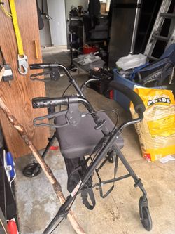 Medline Walker With Seat