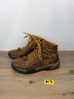 Roper Leather Lace-Up Work Boots Women's Size 9