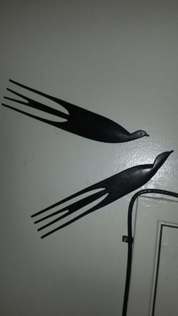 Black bird decoratives