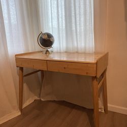 Natural Wood Desk 