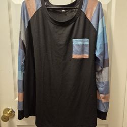 Womens Scoop Neck Top, XXL