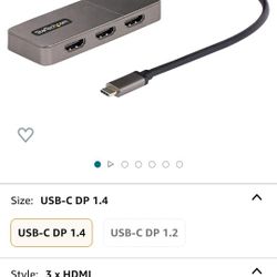 USB-C to HDMI Multistreem Transport Hub