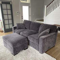 SIGNIFICANTLY REDUCED Custom Sofa/Couch AND Ottoman From Macy’s