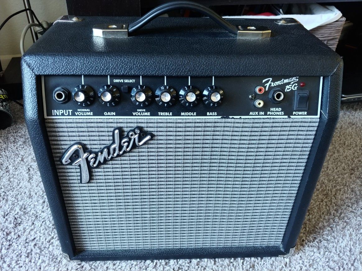Fender guitar amp