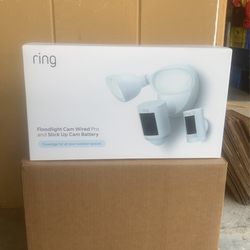Ring Floodlight Cam Wire Pro And Stick Up Cam Battery 