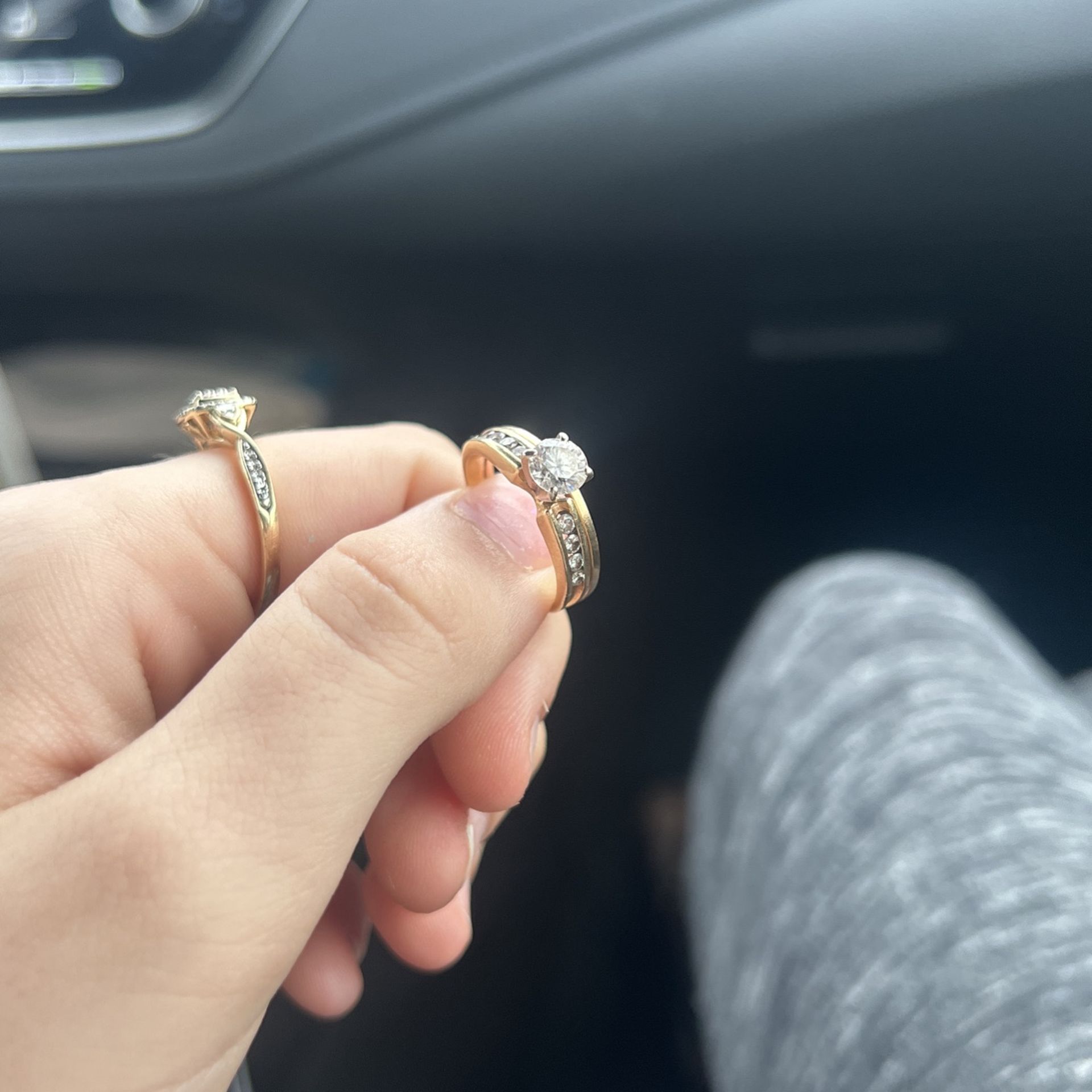10k Diamond Ring