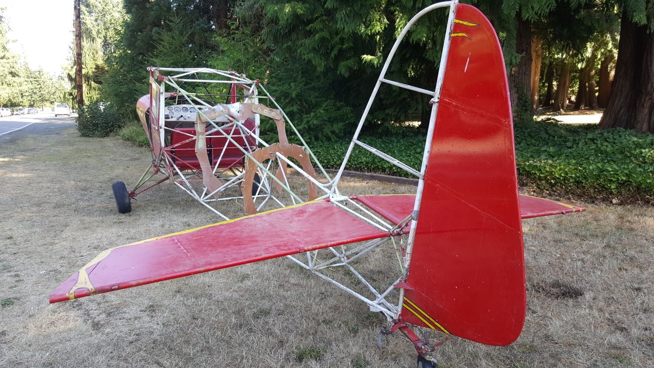 1941 Aeronca Chief 2 Seat Aircraft. Restorable