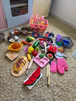 Kids Play Kitchen Accessories Bundle
