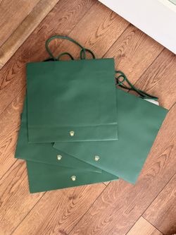 Rolex Gift Bags Green 