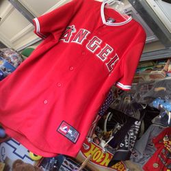 Angels Baseball Jersey Size Adult M