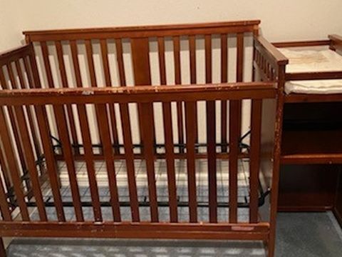 Convertible Crib Baby Changing Table And Toddler Bed