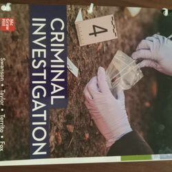 Criminal Investigation 13th Edition