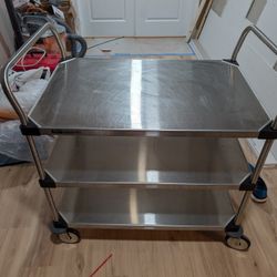 Metro stainless Steel Utility Cart