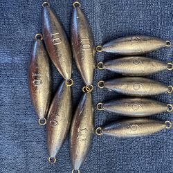 6-oz & 10-oz Fishing Sinkers