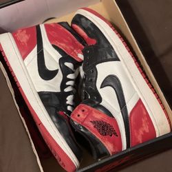 Jordan 1 Bred Toe Size 9.5