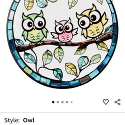 New In BOX. OWL 🦉 SUN CATCHER. VERY NICE. SEE PHOTOS. CASH & PICKUP ONLY