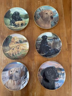 Labrador Porcelain Plates