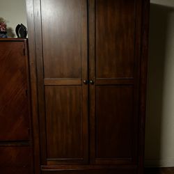Wood Wardrobe