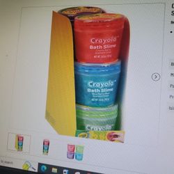 Crayola Bath Slime Scented Soap. 6 Pack