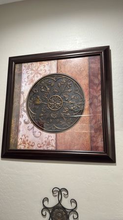 Flower artwork - wall hanging