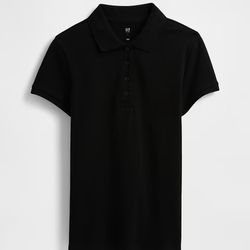 2 black girl polo shirt GAP